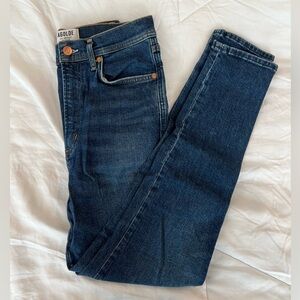 AGOLDE Roxanne Super High Rise Skinny Jeans